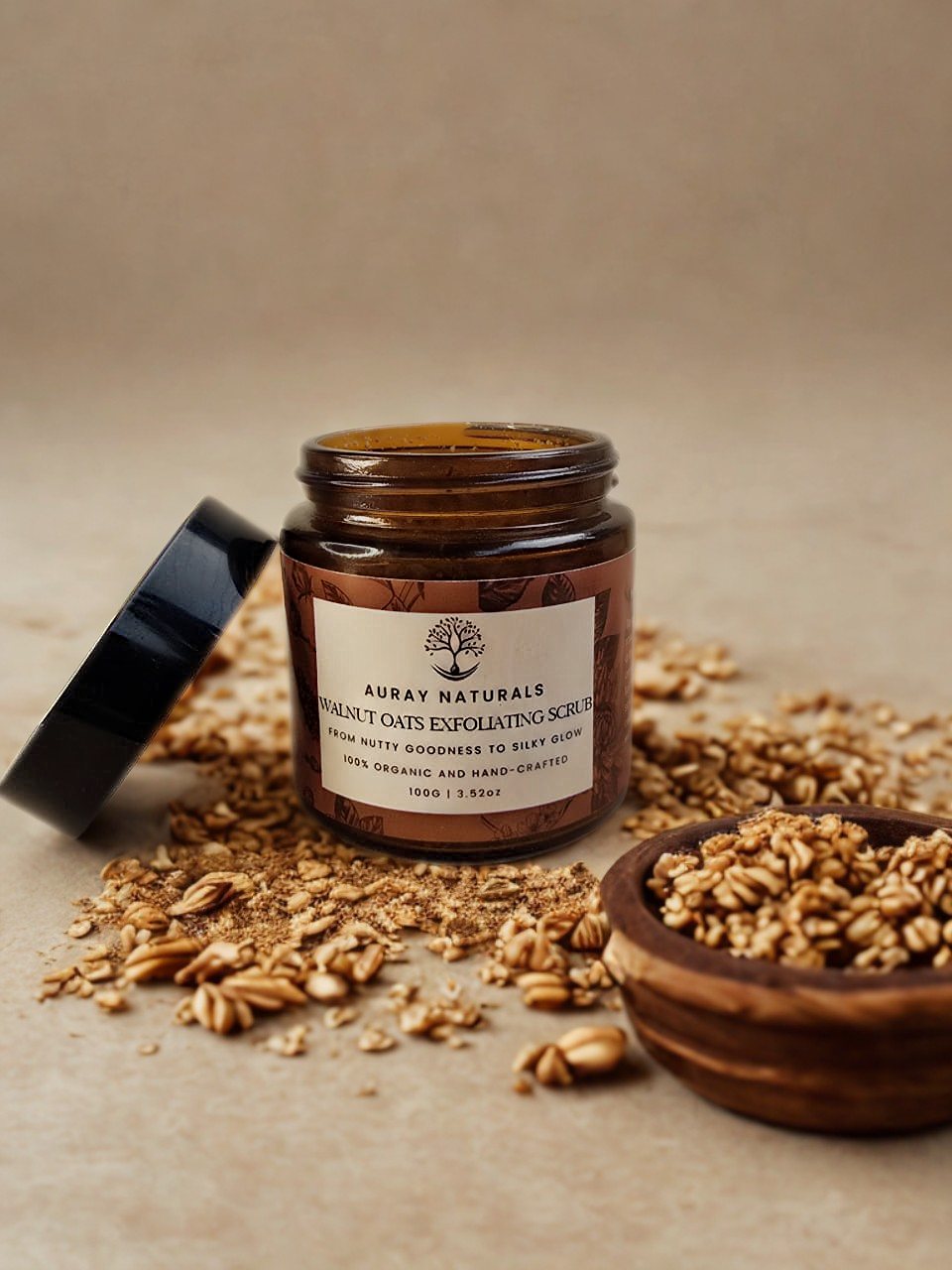 Walnuts and Oats Gentle Exfoliating Scrub
