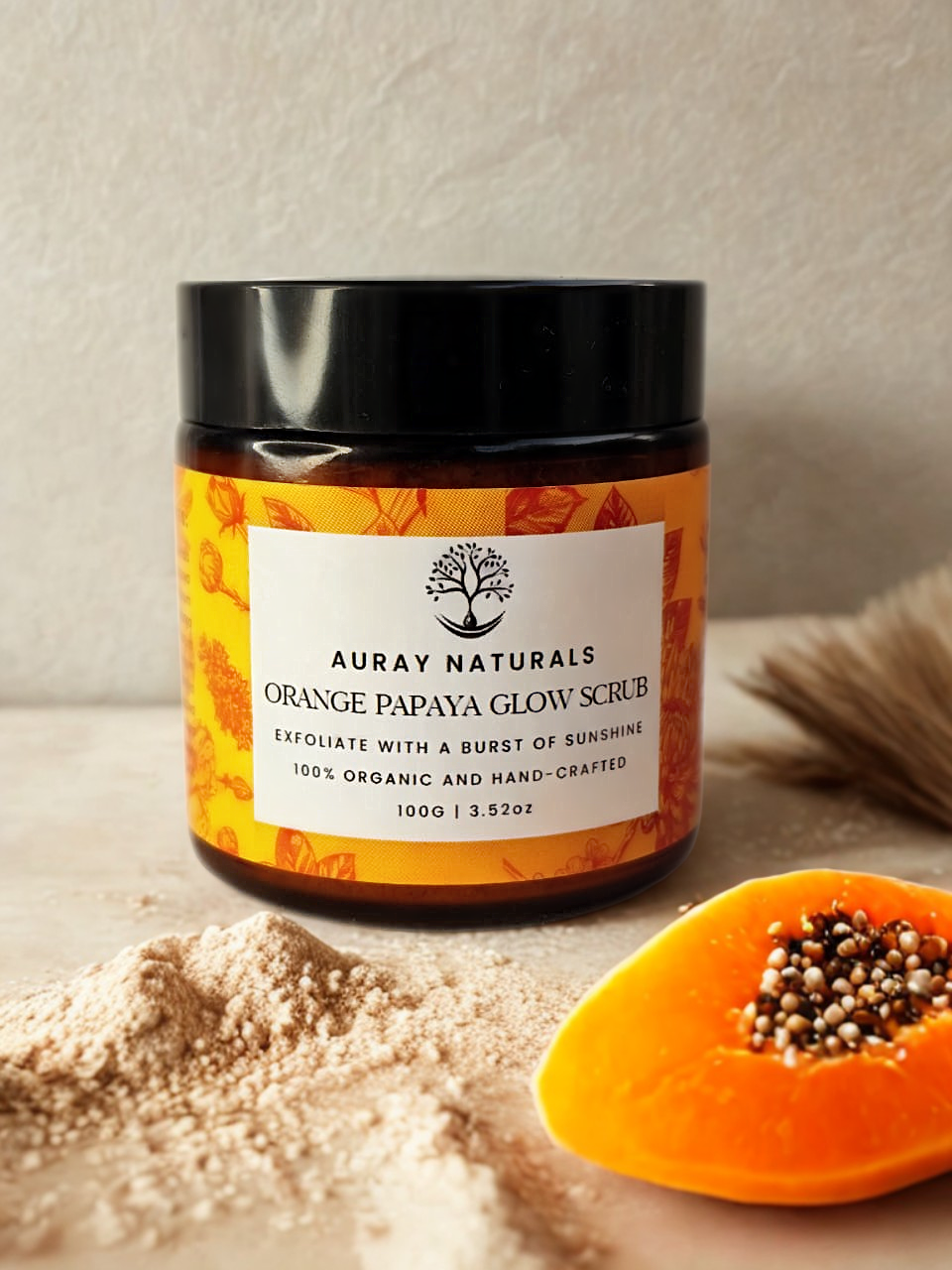 Orange Papaya Glow Scrub