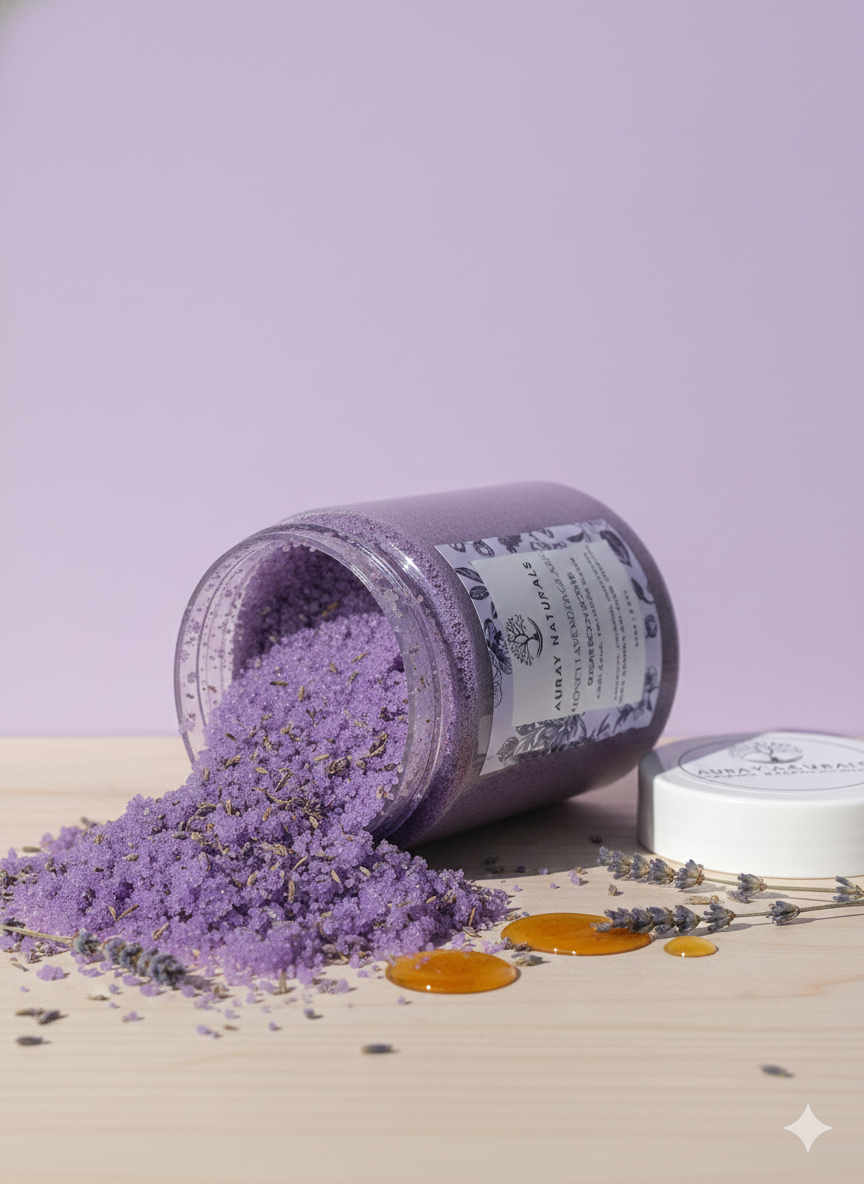 Honey Lavender Glaze Body Scrub
