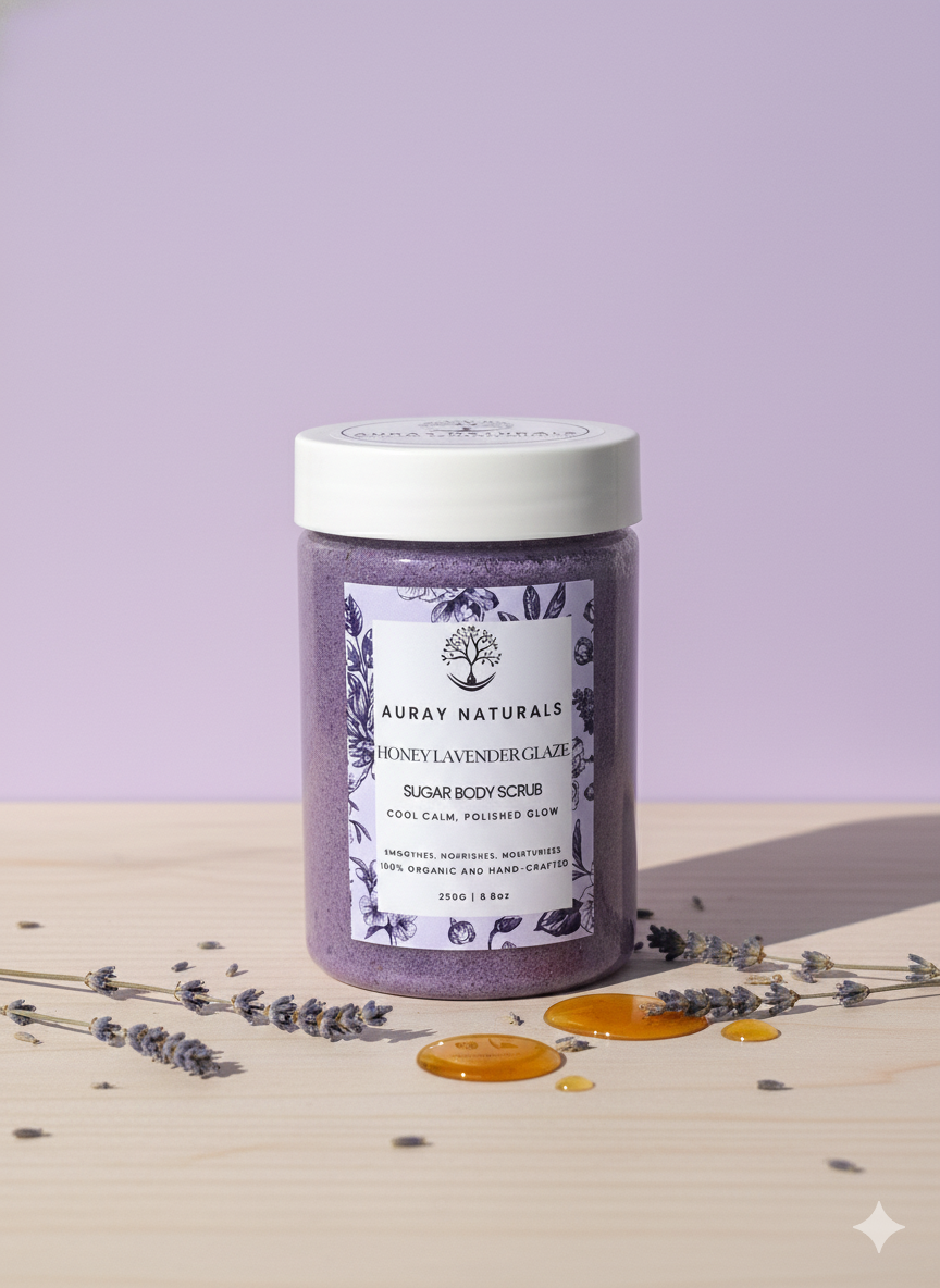 Honey Lavender Glaze Body Scrub